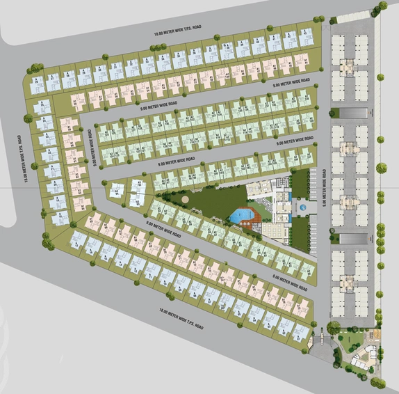 Master Plan of Darshanam Club Life in Gotri, Vadodara - Image 42977