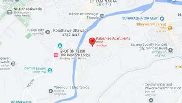 Location of Nanded City Kalashree - Image 27226