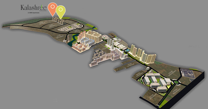 Master Plan of Nanded City Kalashree in Dhayari, Pune - Image 27228