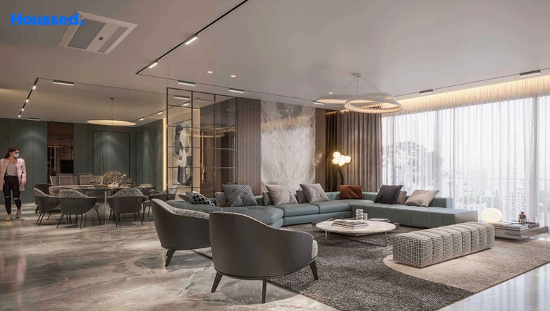 Sample Apartment of Rajhans Trionzza in Vesu, Surat - Image 39525