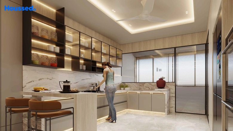 Sample Apartment of Rajhans Zorista in Vesu, Surat - Image 123703