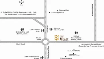 Location of Arham Sai Arcade - Image 15980