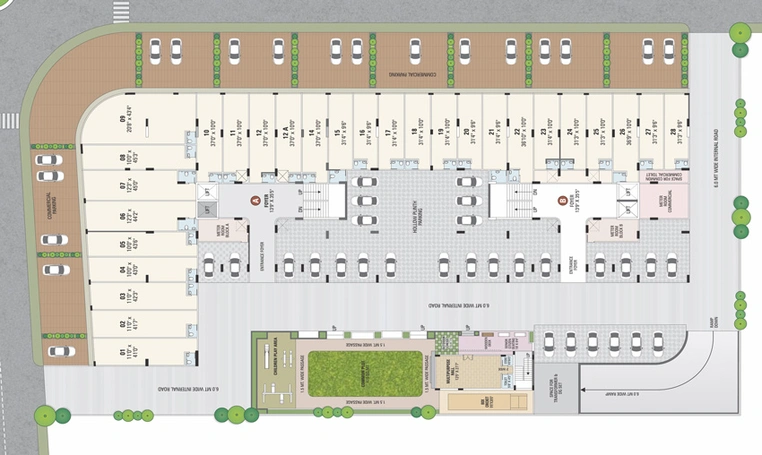 Master Plan of Urbania Woods Ville in Sargasan, Gandhinagar - Image 31852