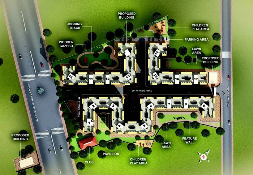 Master Plan of Jeevan Lifestyle in Badlapur East, Thane - Image 28181