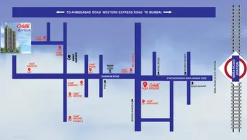 Location of Shree Ostwal Horizon - Image 28305