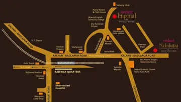 Location of Tharwani Vedant Imperial - Image 167953
