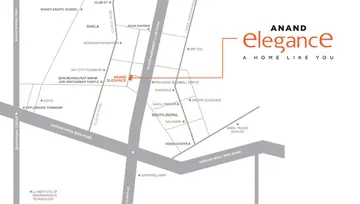 Location of Anand Elegance - Image 33627