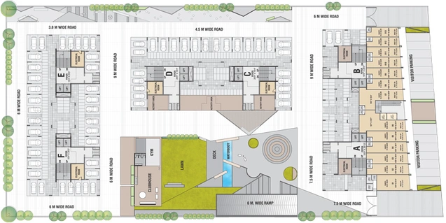 Master Plan of Atharva Abode in Khodiyar, Ahmedabad - Image 92041