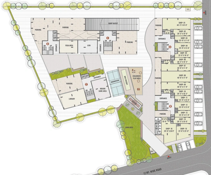 Master Plan of Avis Pearl 167 in Shilaj, Ahmedabad - Image 33852