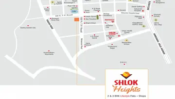 Location of Uma Shlok Heights - Image 33919