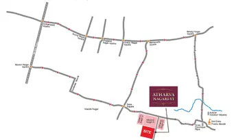 Location of Atharva Nagari 6 - Image 12734
