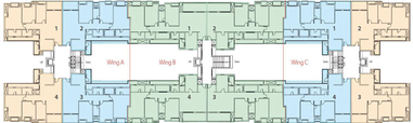 Floor Plan of Metro Park Treeline in Pipla, Nagpur - Image 12763