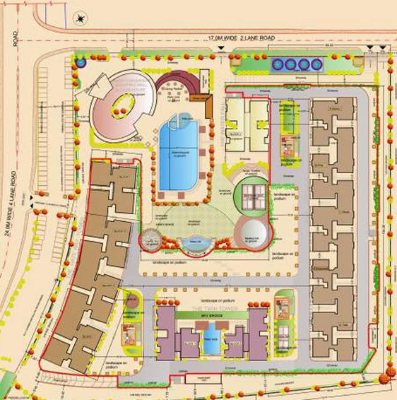 Master Plan of Moraj Waterfall Gateway in Mihan, Nagpur - Image 12947