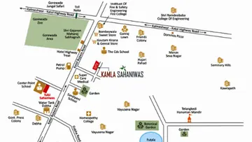 Location of Gandhi Kamla Sahaniwas - Image 96458