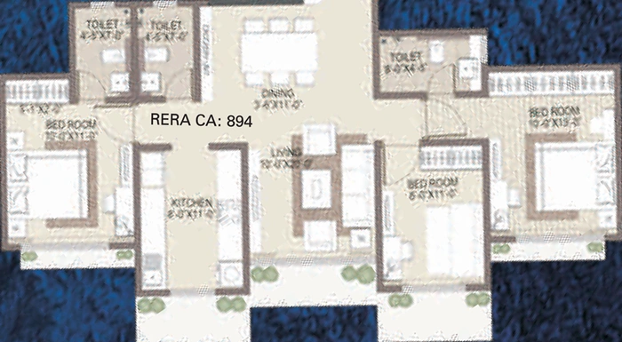 3 BHK Flat in Dreamax Vega in Andheri East, Mumbai - Image 487729