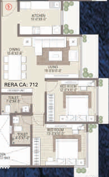 2 BHK Flat in Dreamax Vega in Andheri East, Mumbai - Image 487728