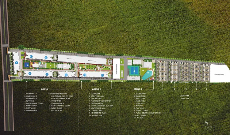 Master Plan of Gera Planet Of Joy in Wagholi, Pune - Image 15874