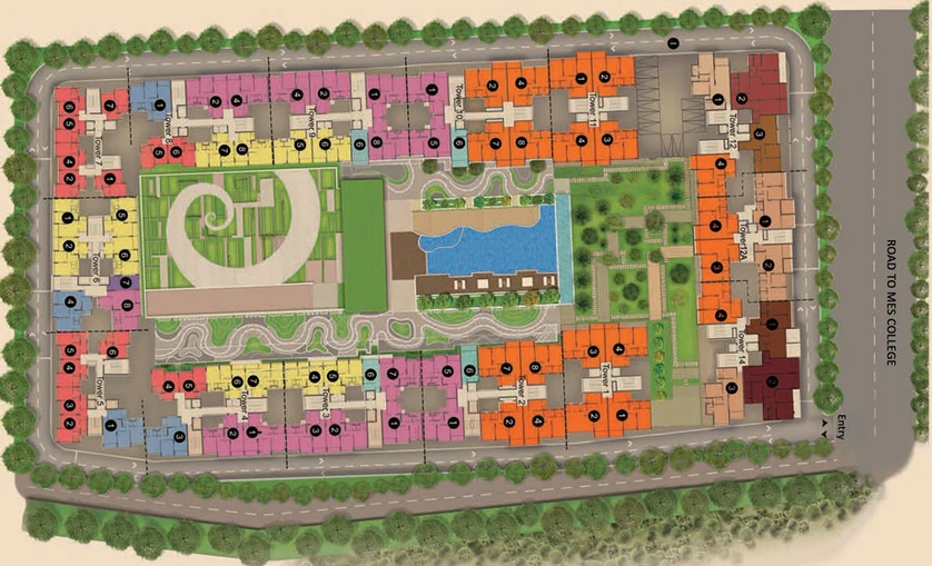 Master Plan of Tata Rio De Goa in Dabolim, Goa - Image 103760