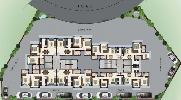 Master Plan of Satra Harmony in Chembur East, Mumbai - Image 44812