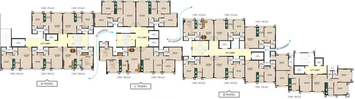 Floor Plan of Shree Krushna Tower in Mulund West, Mumbai - Image 71531