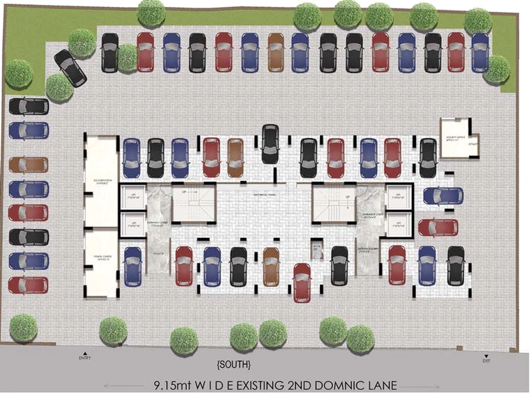 Master Plan of PCPL Tiara in Malad West, Mumbai - Image 45039