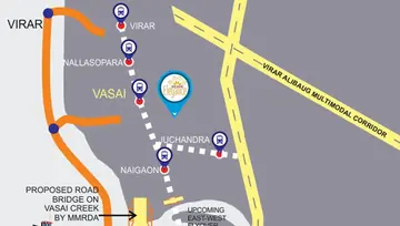 Location of Shree Krishna Elegance - Image 129587
