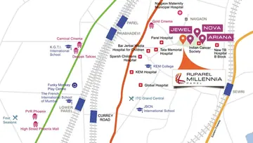 Location of Ruparel Millennia - Image 45104