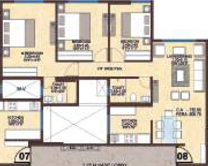 2.5 BHK Flat in Sandu Shilpadatta in Chembur West, Mumbai - Image 512288
