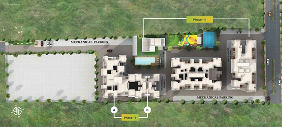 Master Plan of Jhala Tranquility Annexe in Shewalewadi, Pune - Image 16241