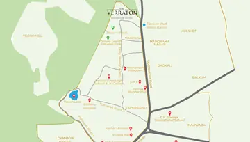 Location of T Bhimjyani The Verraton - Image 122196