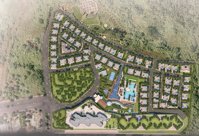 Master Plan of T Bhimjyani The Verraton in Manpada, Thane - Image 122198