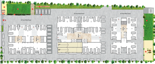 Master Plan of NB Pearl Heights in Ghatlodiya, Ahmedabad - Image 34254