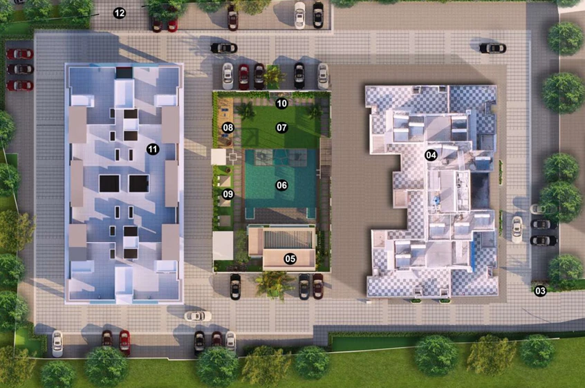 Master Plan of Techstone Casa Abrigo in Hadapsar, Pune - Image 16325