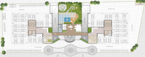 Master Plan of Aatmiya Selenite in Gotri, Vadodara - Image 1636