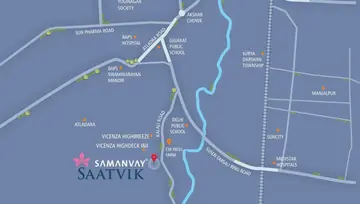 Location of Samanvay Saatvik - Image 43803