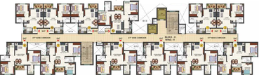 Floor Plan of Sattva Aeropolis in Airport Road, Bangalore - Image 96024