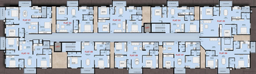 Floor Plan of Fortuna Acacia in Indiranagar, Bangalore - Image 45934
