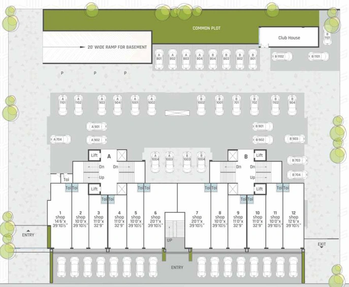 Master Plan of Tirth Lifespace in Waghodia Road, Vadodara - Image 103271