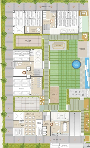 Master Plan of Baghban The Lifestyle in Pal Gam, Surat - Image 39666