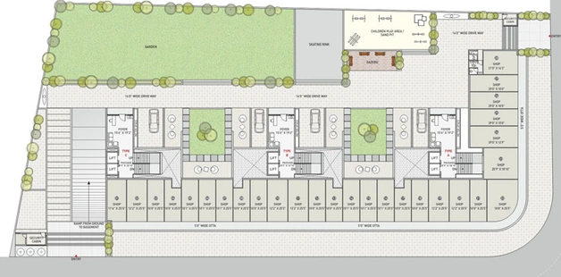 Master Plan of The Unity Tower in Sarthana Jakat Naka, Surat - Image 75815