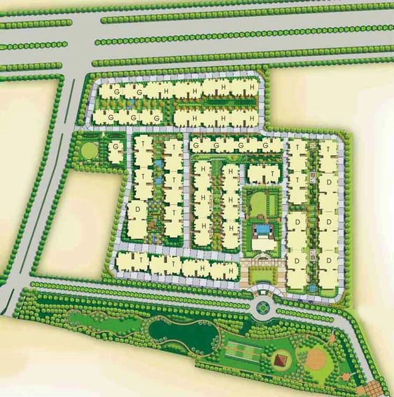 Master Plan of IBD Belmont Park in Vijay Nagar, Indore - Image 1398