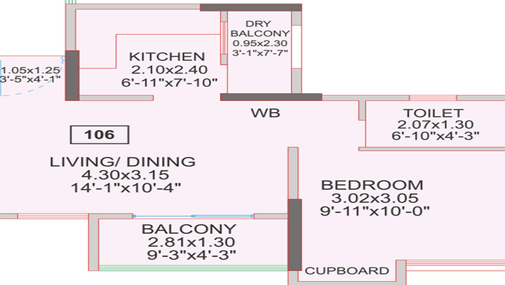 1 BHK Flat in TCG Cliff Garden in Hinjewadi, Pune - Image 432615