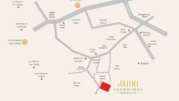 Location of Gandhi Janki Sahaniwas - Image 13127