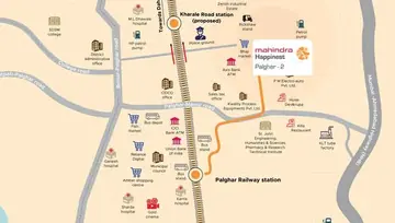 Location of Mahindra Happinest Phase 1 - Image 96913