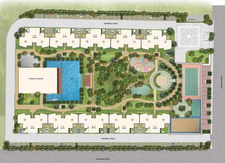 Master Plan of ATS Homes Kraft Nobility in Sector 4, Greater Noida - Image 52887