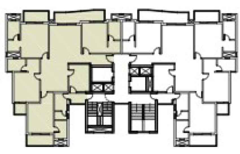 Floor Plan of ATS Rhapsody in Sector 1, Greater Noida - Image 52895