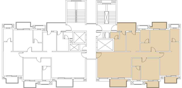 Floor Plan of ATS Destinaire in Sector 1, Greater Noida - Image 59818