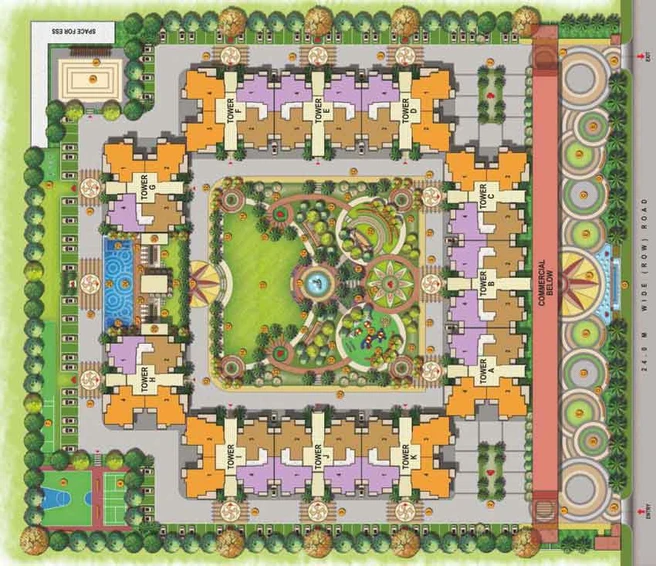 Master Plan of Arihant Abode in Sector 10, Greater Noida - Image 96069