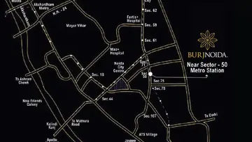 Location of Dasnac Burj Noida - Image 115963