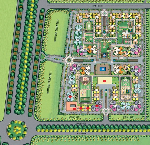 Master Plan of Eros Sampoornam 2 in Noida Extention, Greater Noida - Image 103815